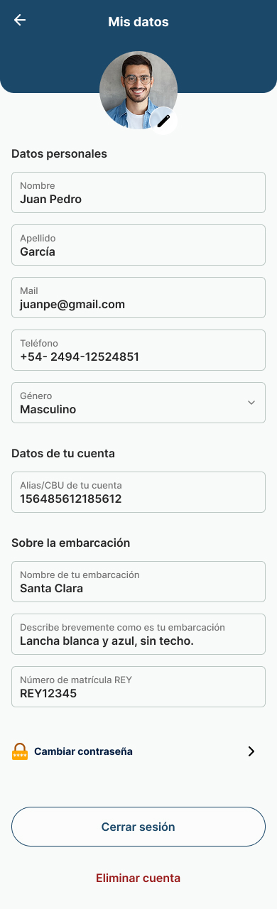 Paso de Capitán LIX: Registrate